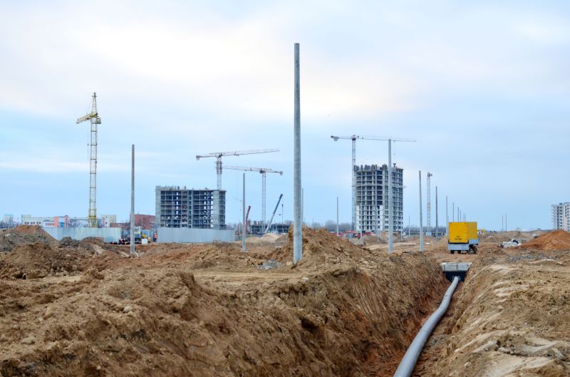 Water Line Installation detail